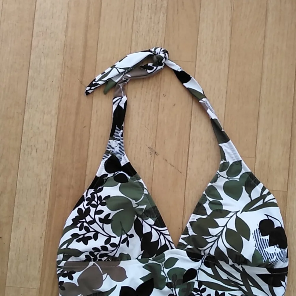Tropical‎ halter top one piece